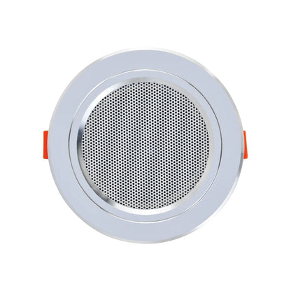 Mini Ceiling Speaker 12W HiFi Stereo Loudspeaker Home Theater Sound System Public Address Background Audio Bathroom Restaurant