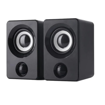 Mini Computer Speaker USB Wired Speakers Universal Stereo Sound Surround Portable for PC Desktop Laptop Stereo Portable Living